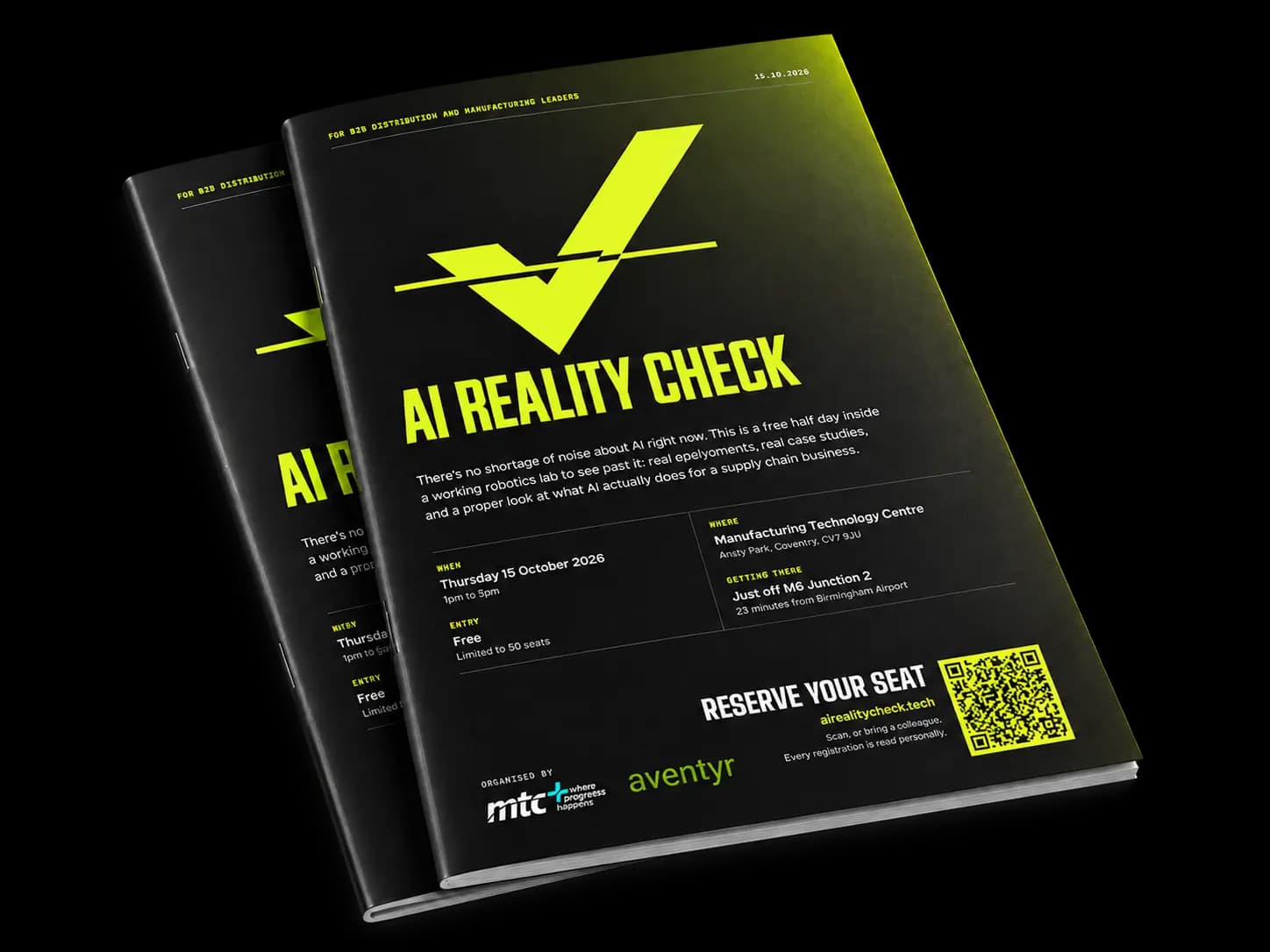 AI Reality Check event brochure