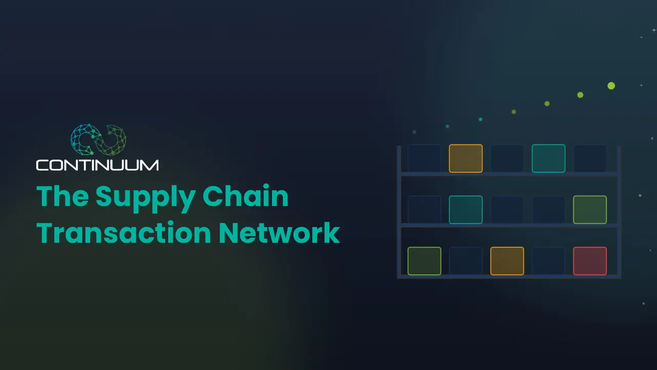 Cover slide: AI in distribution: the Supply Chain Transaction Network