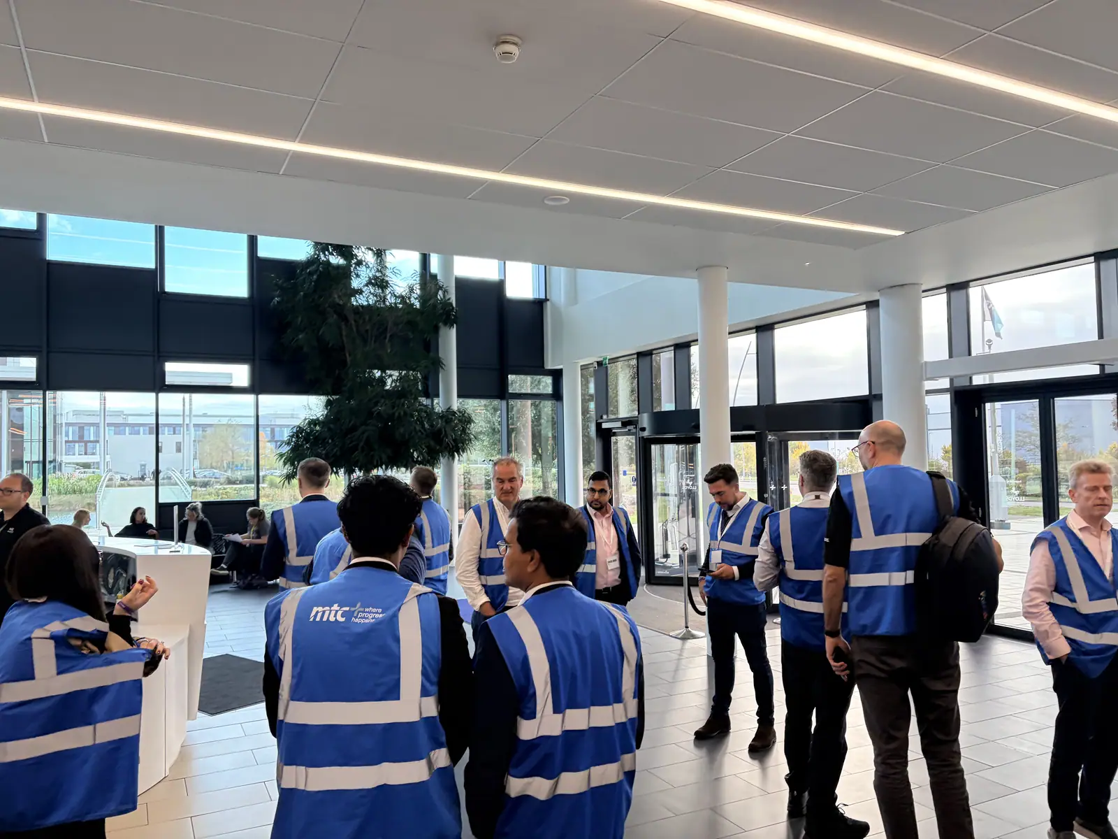 The tour of the MTC innovation labs