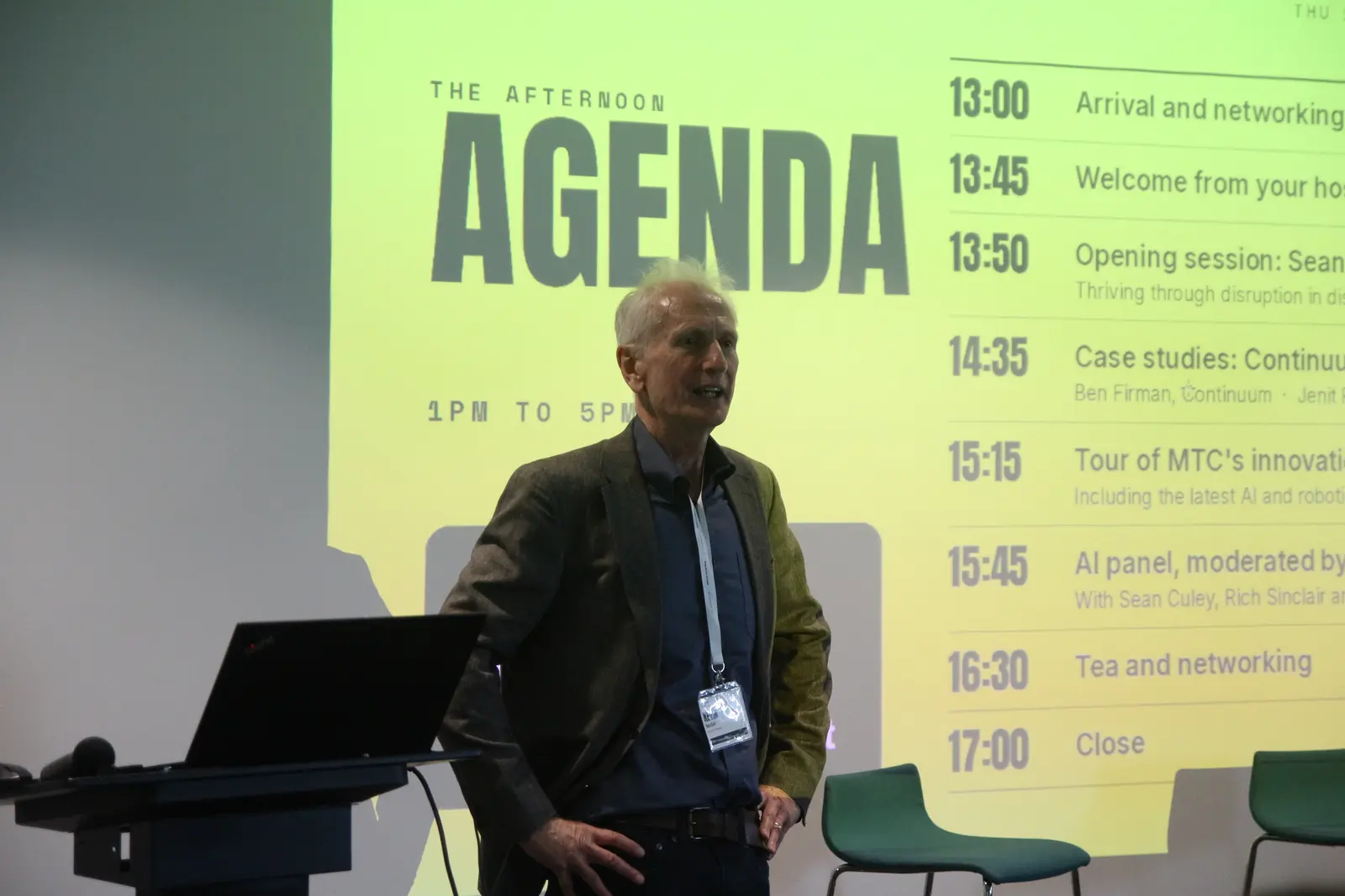 The welcome and agenda at AI Reality Check